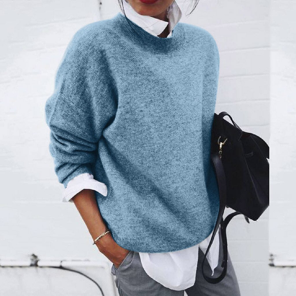 Women's Lightweight Knit Sweater – Casual Style – BN