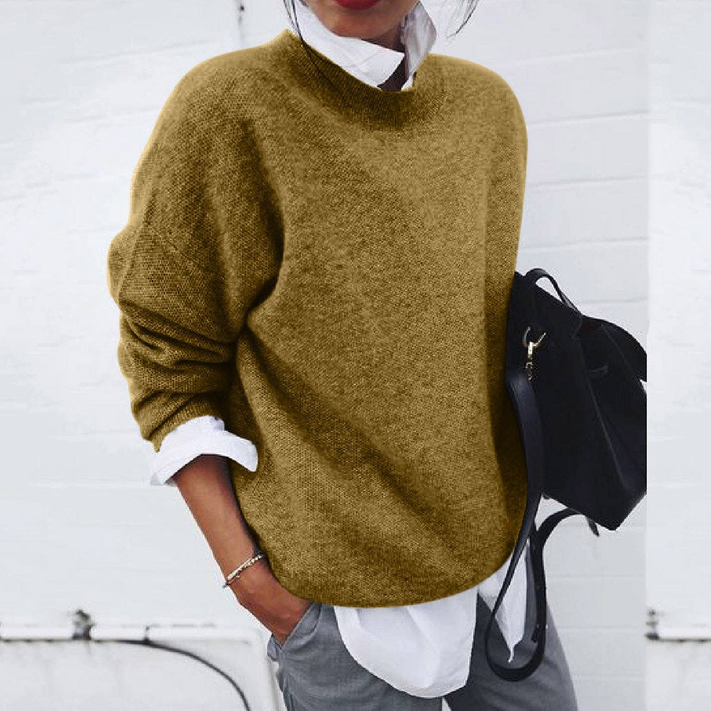 Women's Lightweight Knit Sweater – Casual Style – BN
