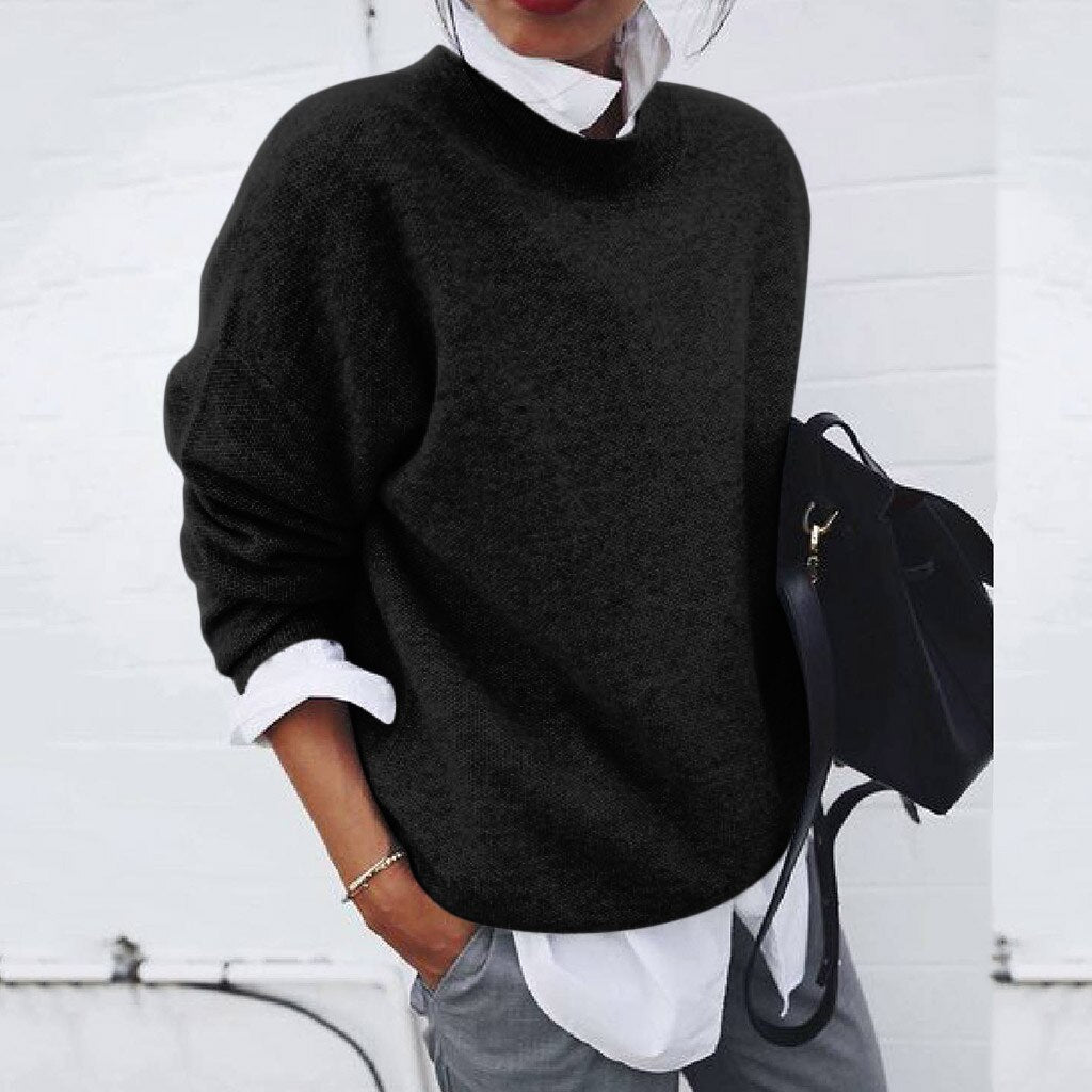 Women's Lightweight Knit Sweater – Casual Style – BN