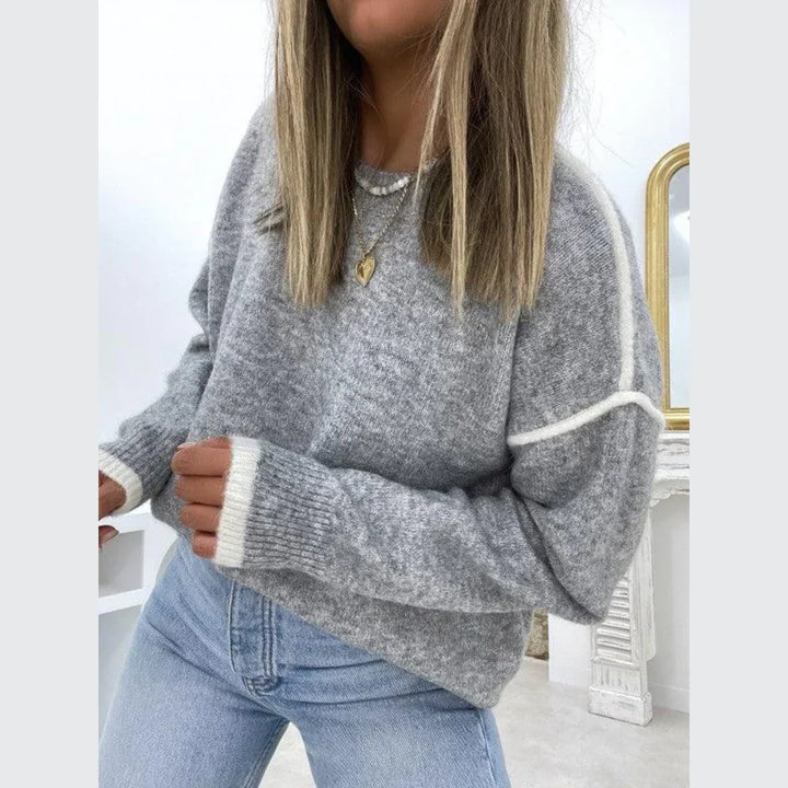 Women's Winter Round Neck Sweater – BN