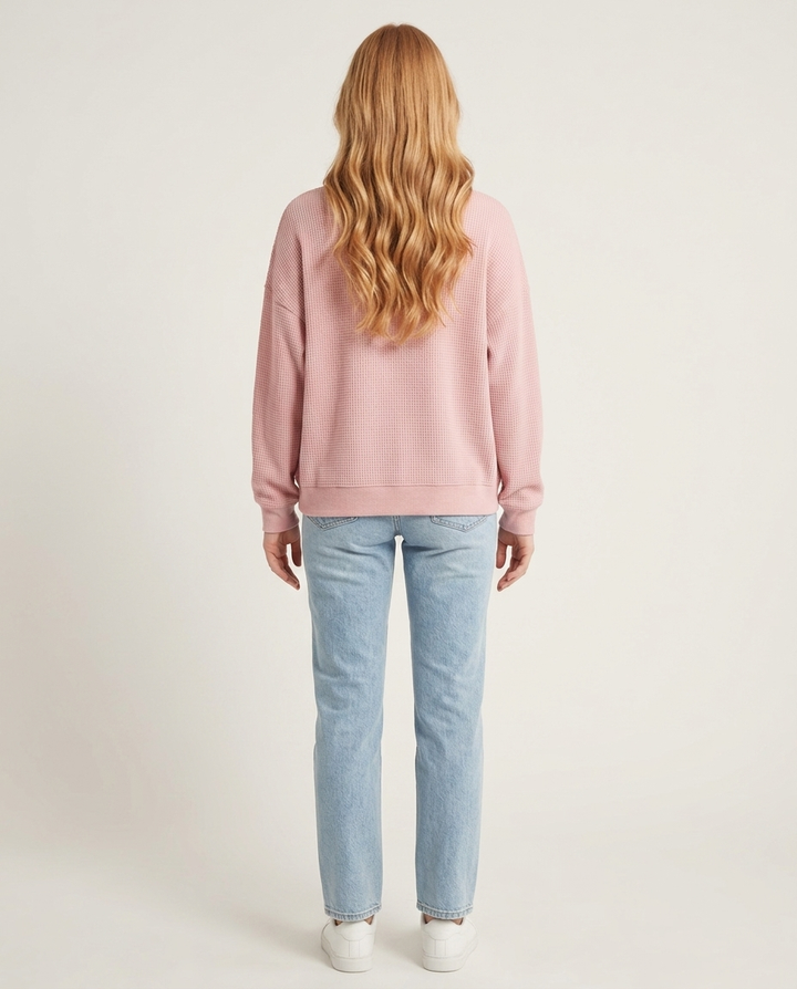 Women's Relaxed Fit Cotton Blend Sweater – Winter Collection – BN