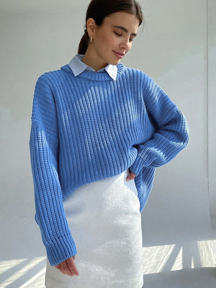 Women's Oversized Chunky Knit Sweater – Winter Collection – Brand New