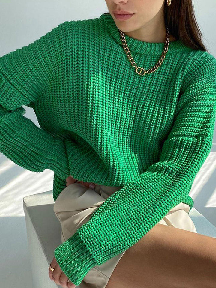 Women's Oversized Chunky Knit Sweater – Winter Collection – Brand New