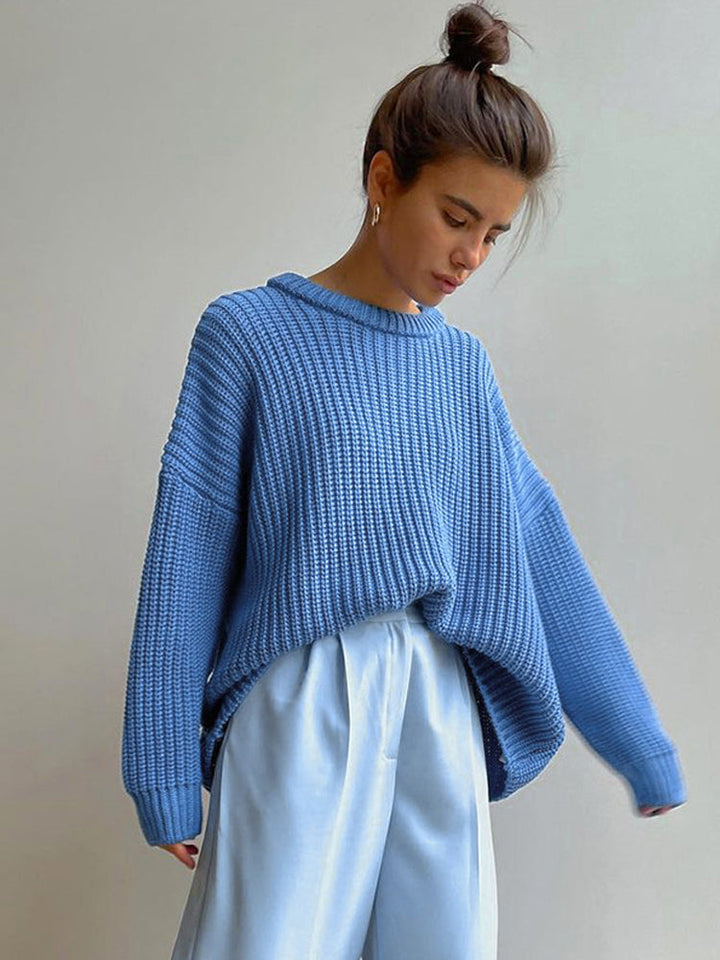 Women's Oversized Chunky Knit Sweater – Winter Collection – Brand New