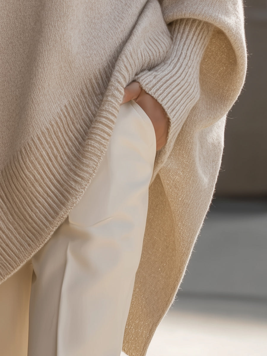 Women's Oversized Round Neck Jumper - Winter Collection - BN