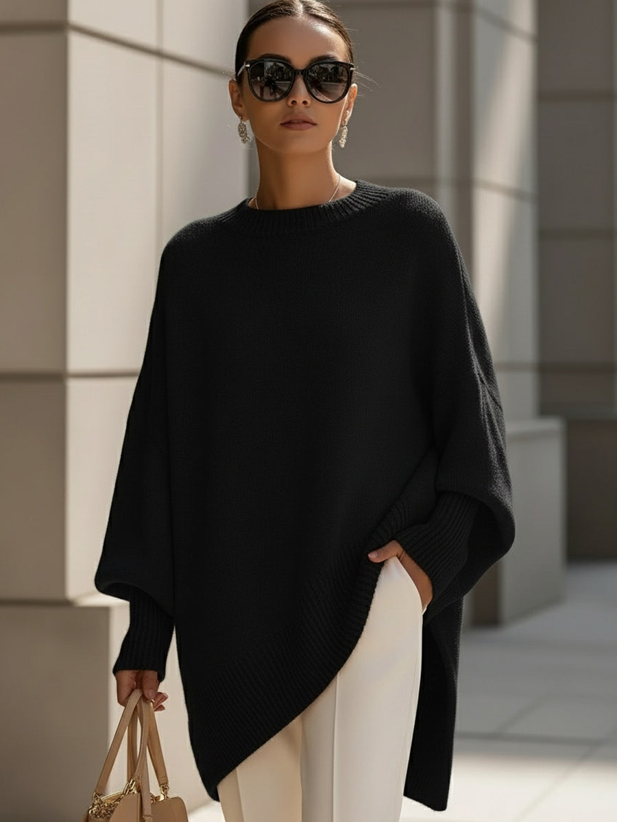 Women's Oversized Round Neck Jumper - Winter Collection - BN