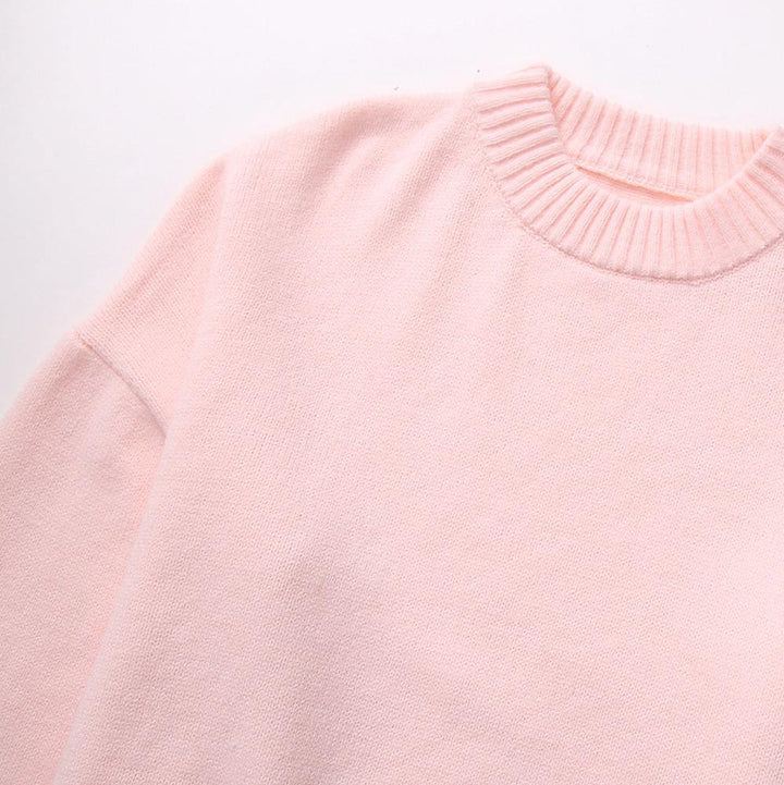 Women's Oversized Viscose-Wool Blend Sweater – Winter Collection – BN