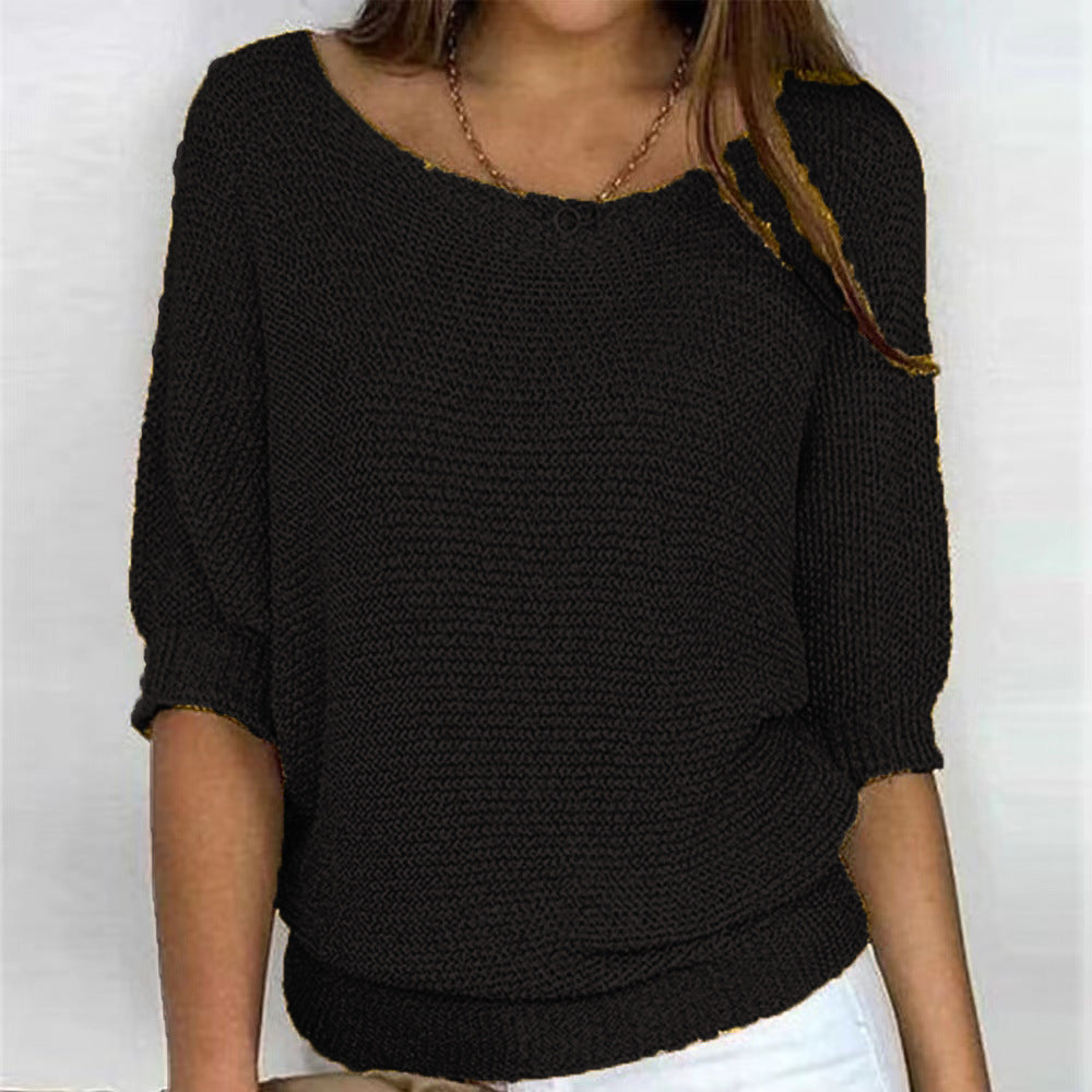 Women's Relaxed Fit Soft Jumper – Casual Style – BN