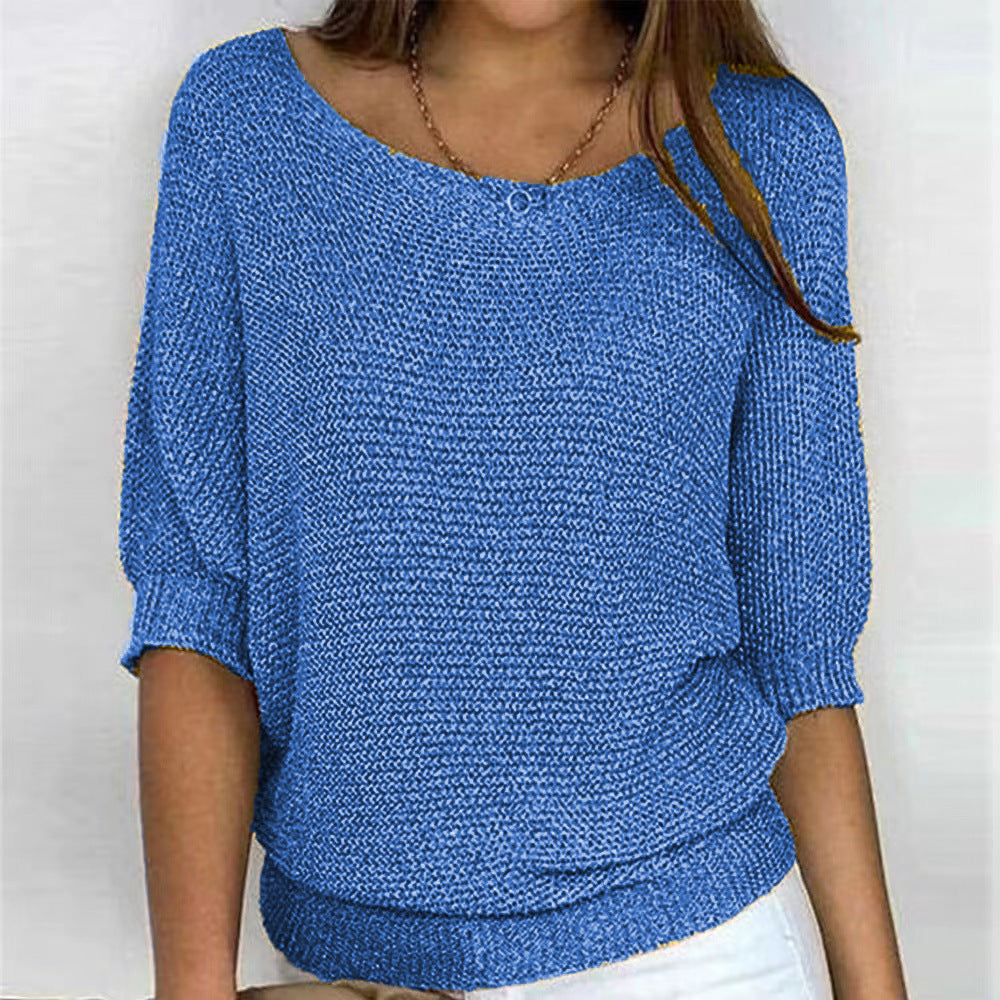 Women's Relaxed Fit Soft Jumper – Casual Style – BN