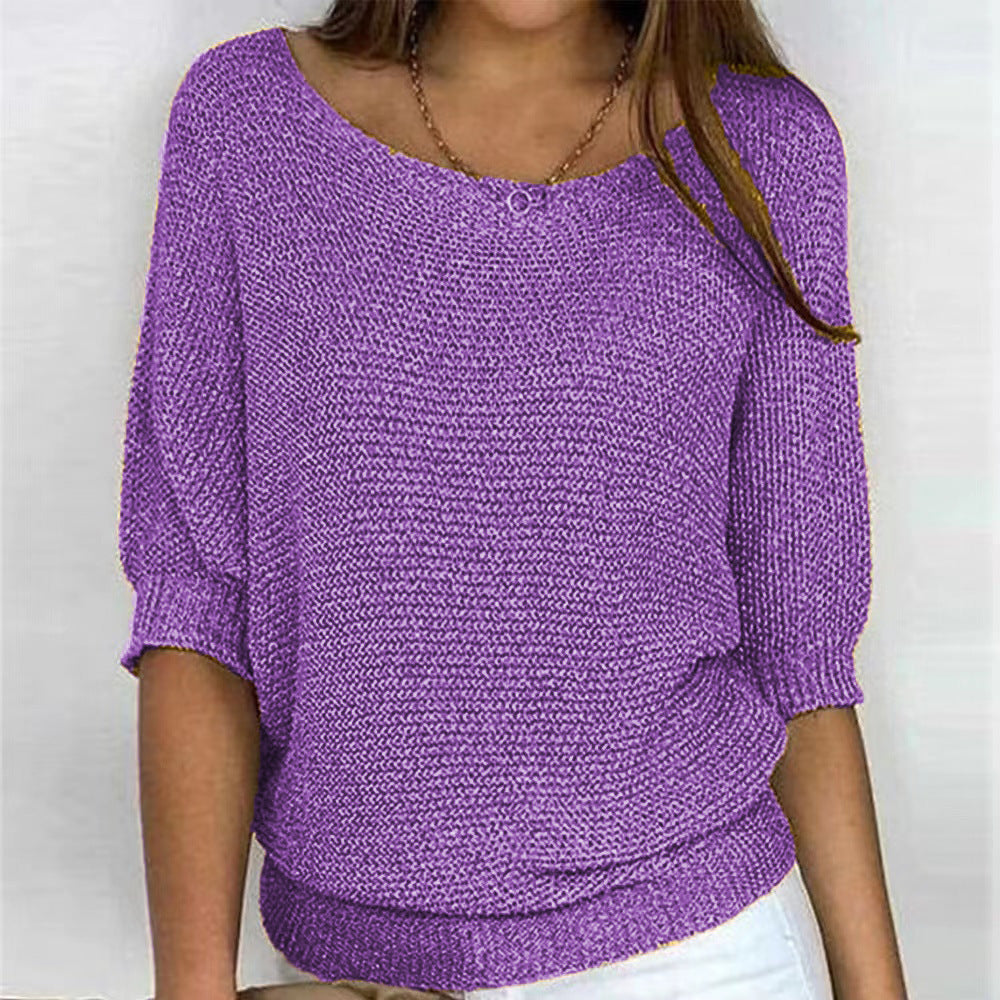Women's Relaxed Fit Soft Jumper – Casual Style – BN