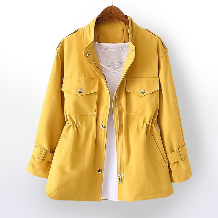 June | Contemporary Zip-Up Trench Coat