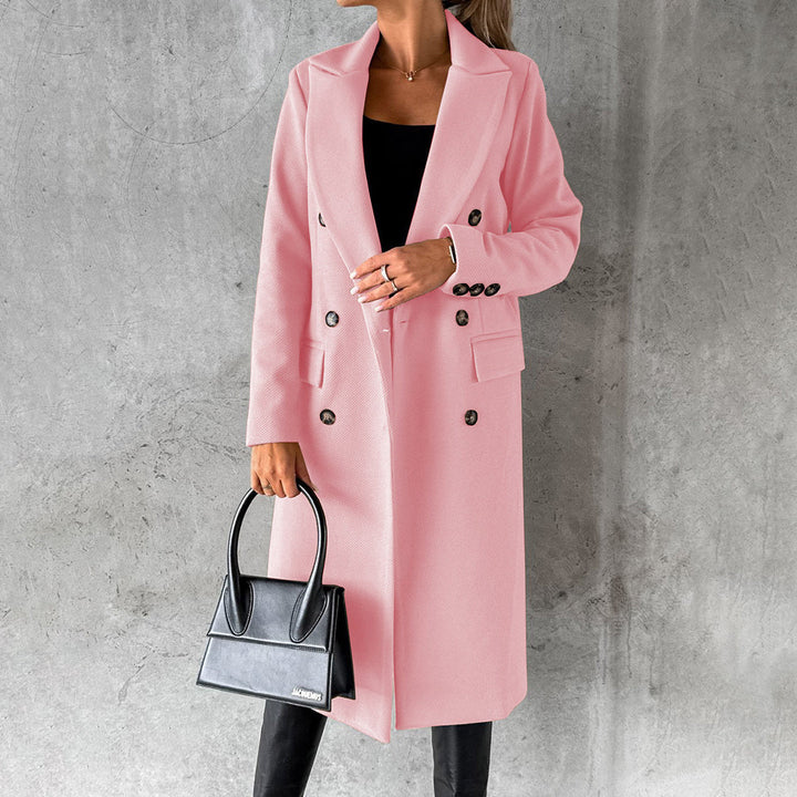 Charlene | Double-Breasted Winter Trench Coat