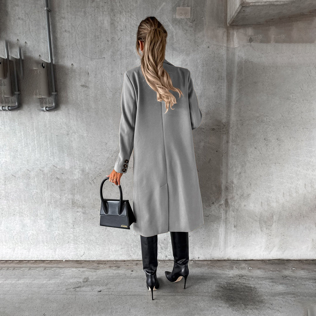 Charlene | Double-Breasted Winter Trench Coat
