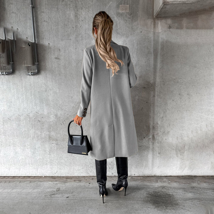 Charlene | Double-Breasted Winter Trench Coat