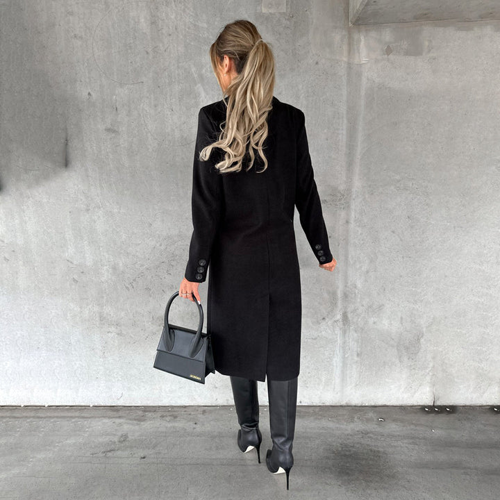 Charlene | Double-Breasted Winter Trench Coat