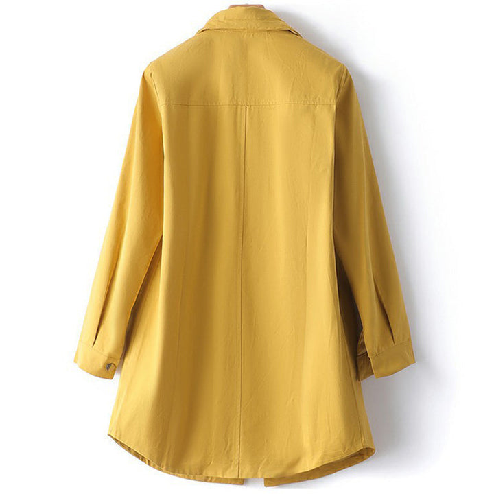 Mathilda | Elegant Midi Trench Coat