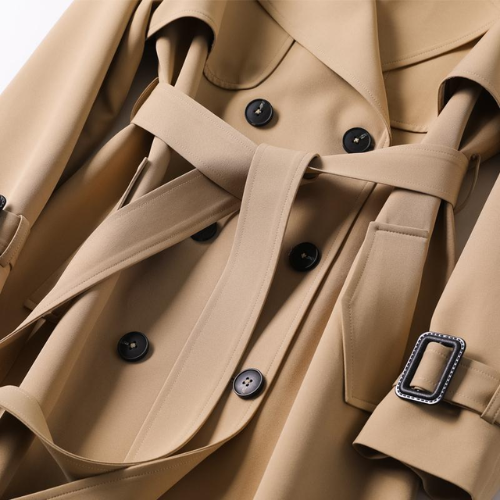 Meggy | Stylish Double Button Trench Coat