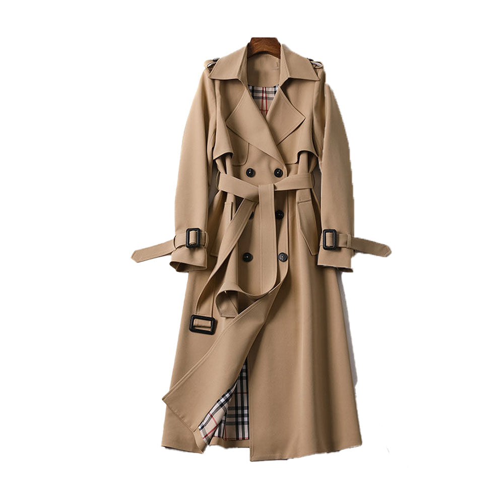 Meggy | Stylish Double Button Trench Coat