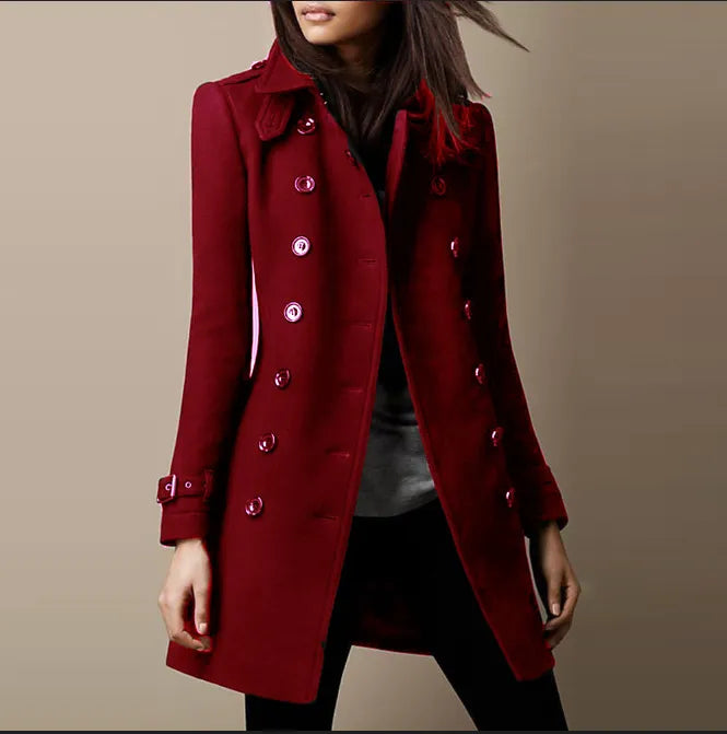 Melisse | Custom-Fit Double-Breasted Trench Coat