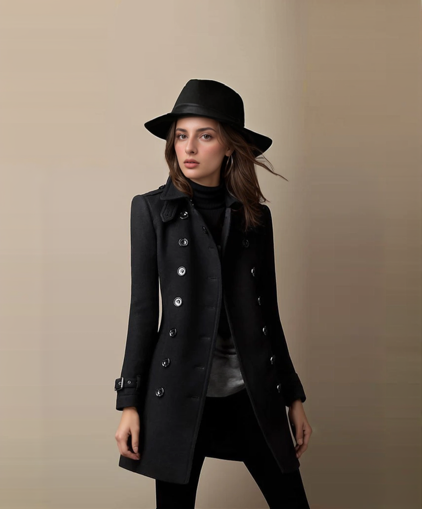 Melisse | Custom-Fit Double-Breasted Trench Coat