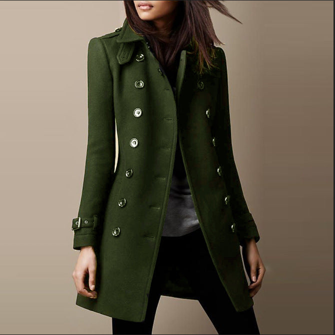 Melisse | Custom-Fit Double-Breasted Trench Coat