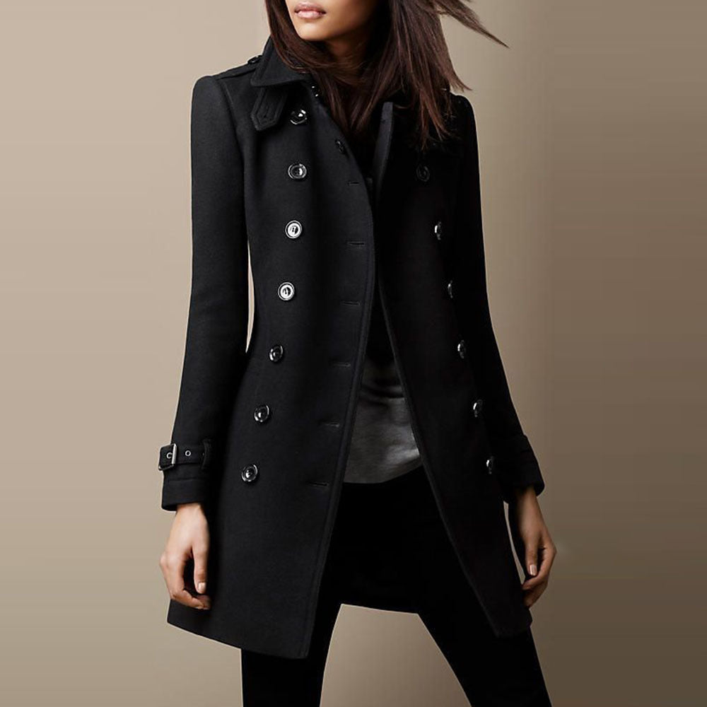 Melisse | Custom-Fit Double-Breasted Trench Coat