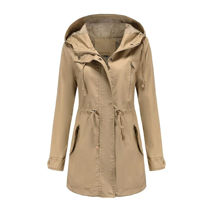 Fay | Hooded Cotton Trench Coat