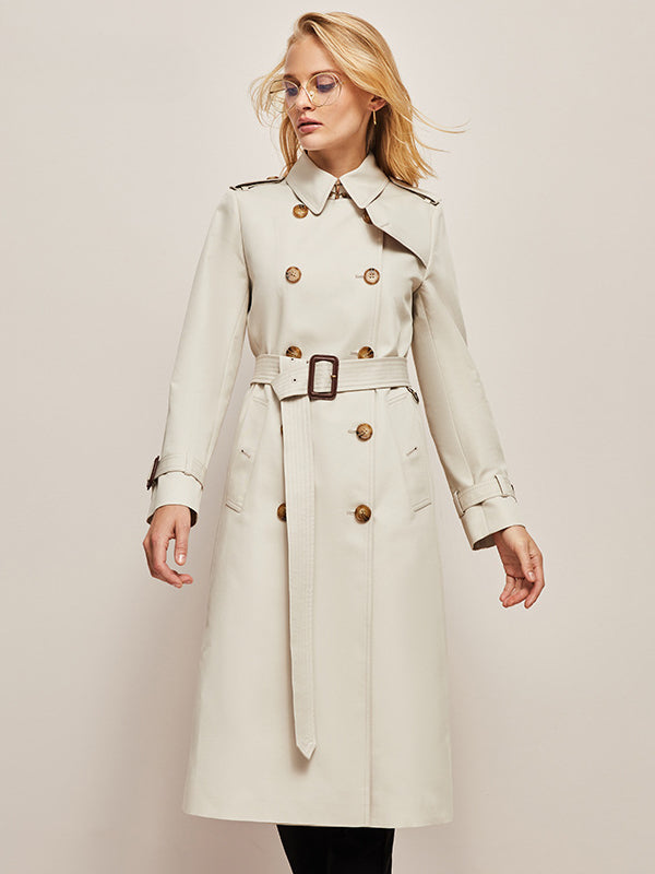 Amilia | Timeless Long Trench Coat