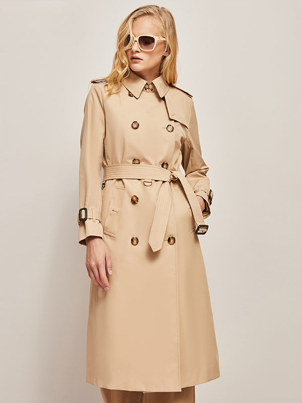 Amilia | Timeless Long Trench Coat