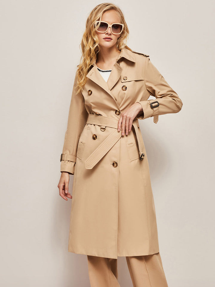 Amilia | Timeless Long Trench Coat