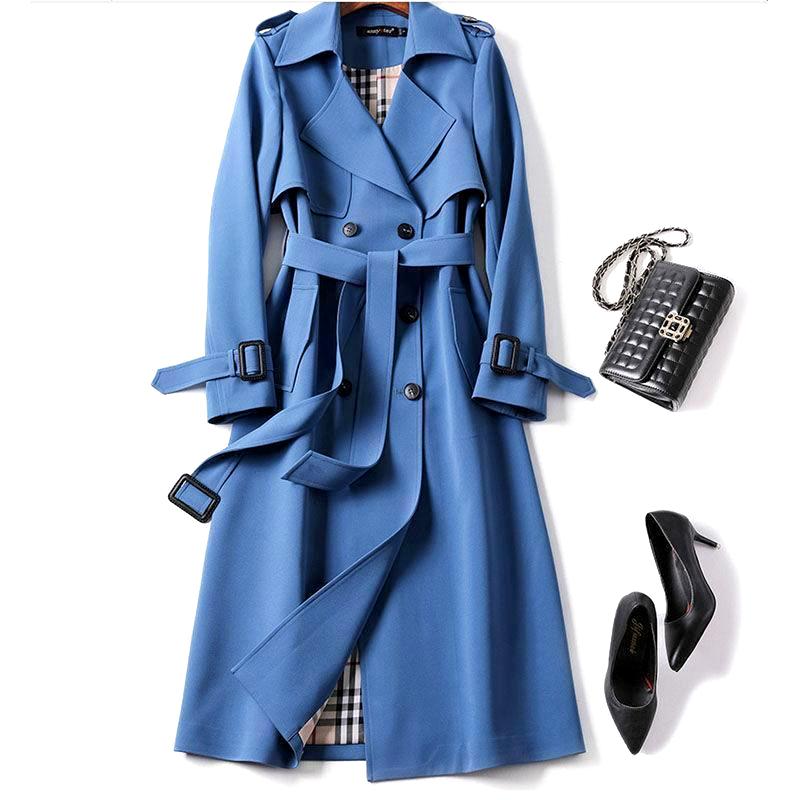 Evelien | Chic Double-Breasted Trench Coat