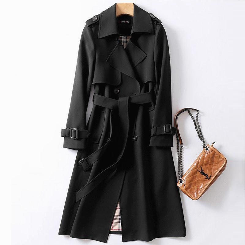 Evelien | Chic Double-Breasted Trench Coat