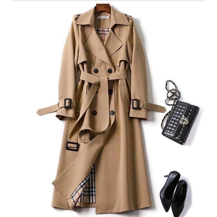Evelien | Chic Double-Breasted Trench Coat