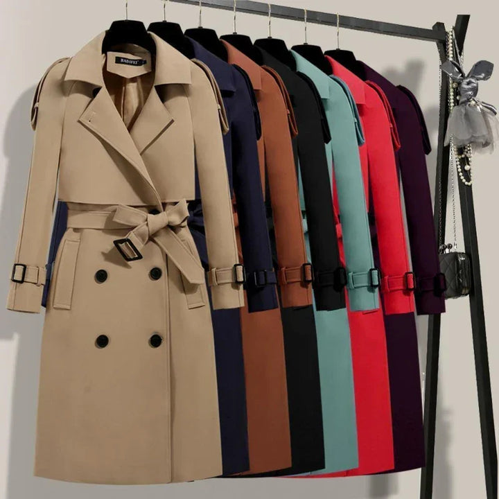 Novalie | Stylish Belted Trench Coat