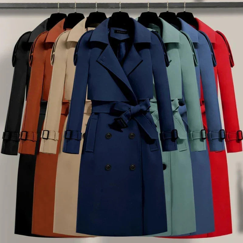 Novalie | Stylish Belted Trench Coat