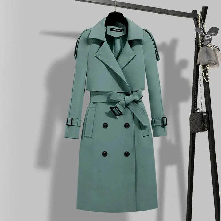 Novalie | Stylish Belted Trench Coat