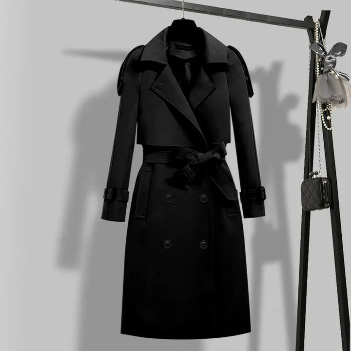 Novalie | Stylish Belted Trench Coat
