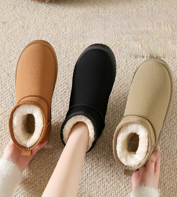 Debi | Swedish Ankle Boots Featuring Cozy Fur Lining