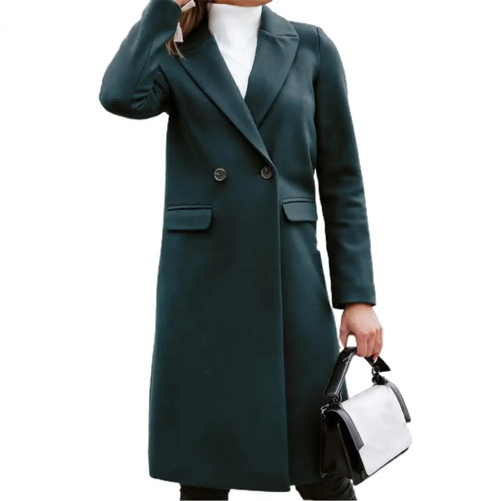 Cassie | Elegant Long Winter Trench Coat