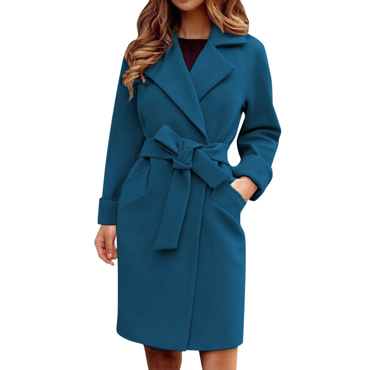 Kaley | Midi Trench Coat in Wool