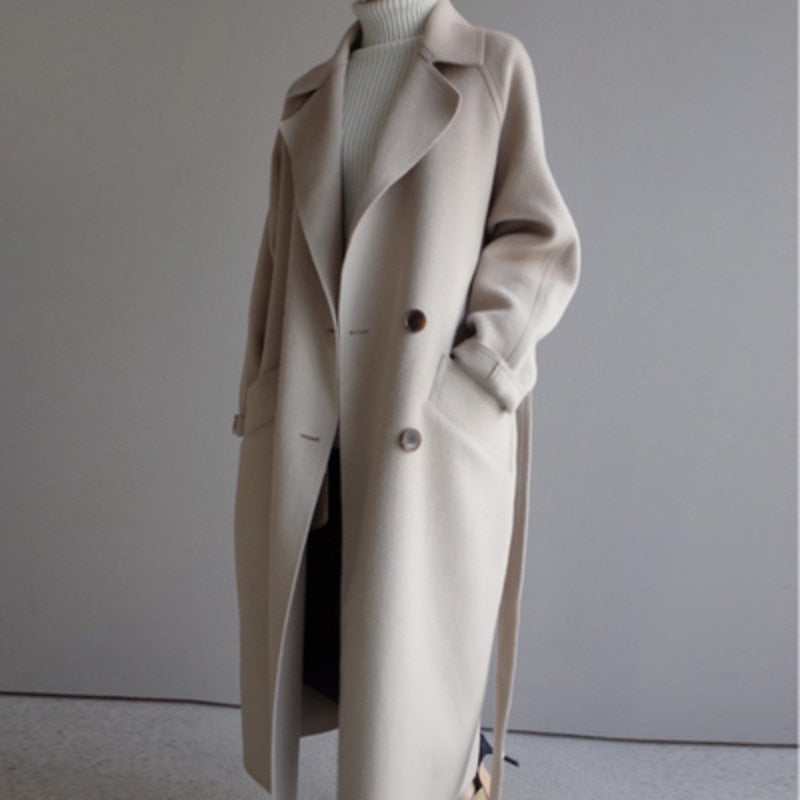 Penny | Wool-Blend Trench Coat