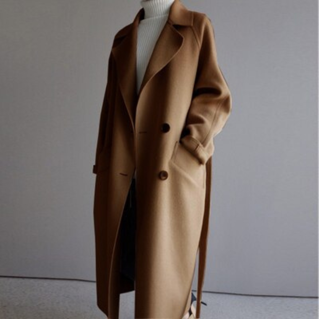 Penny | Wool-Blend Trench Coat
