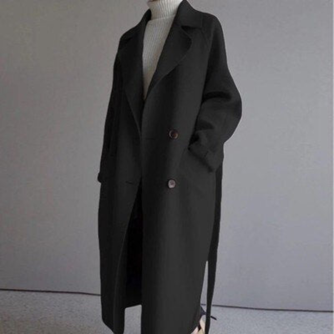 Penny | Wool-Blend Trench Coat