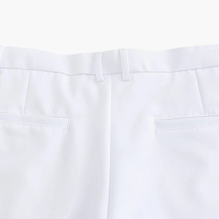 Men's Fitted Trousers Tailored Style Smart-Casual Office Wear