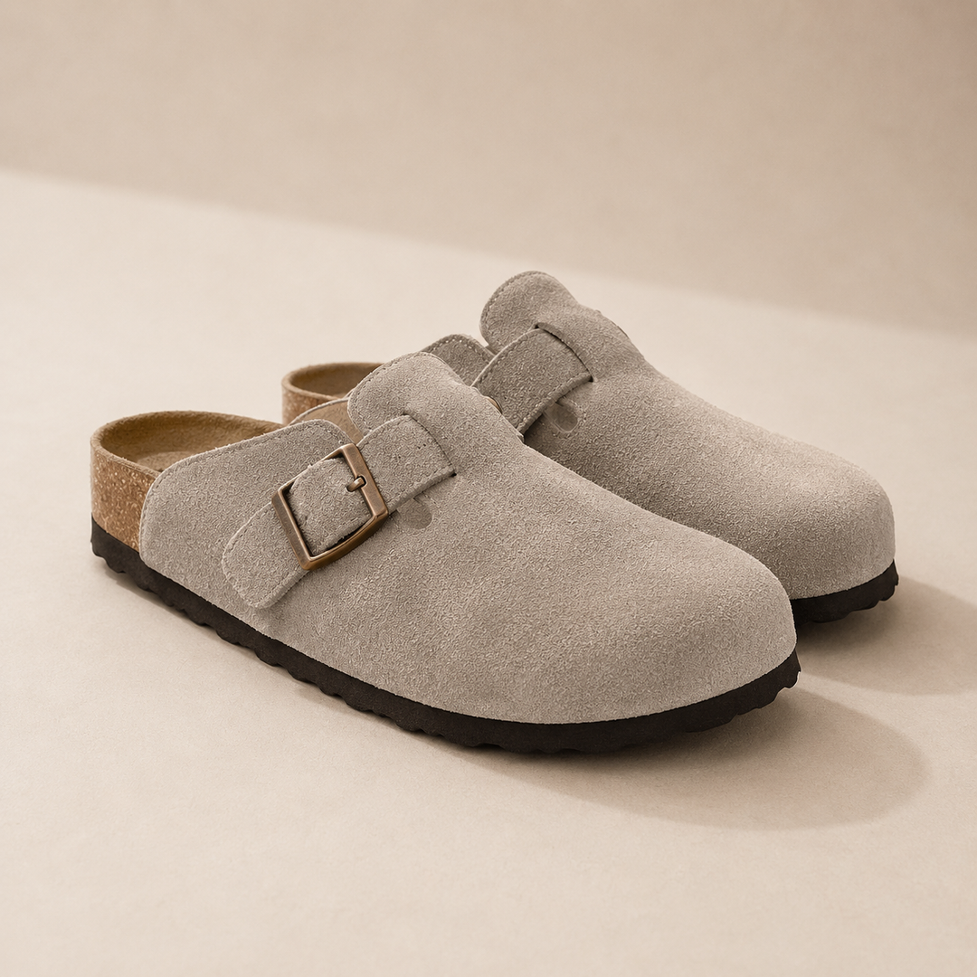 Premium Suède Clogs