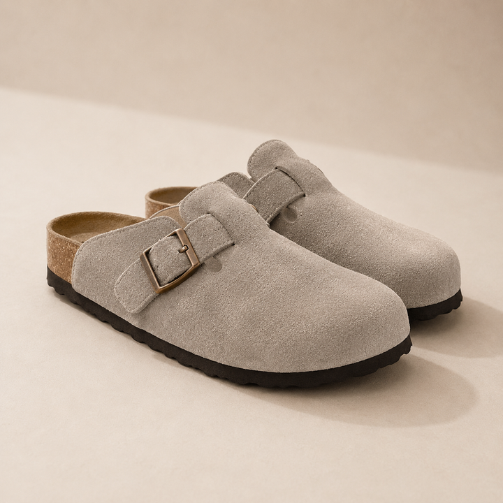 Premium Suède Clogs
