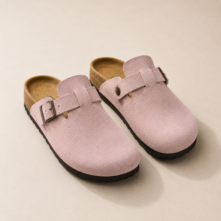 Premium Suède Clogs