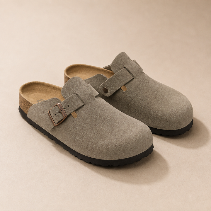 Premium Suède Clogs