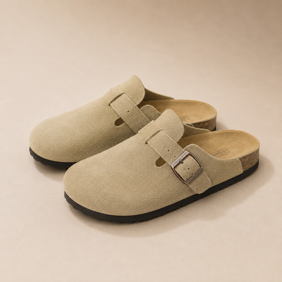 Premium Suède Clogs