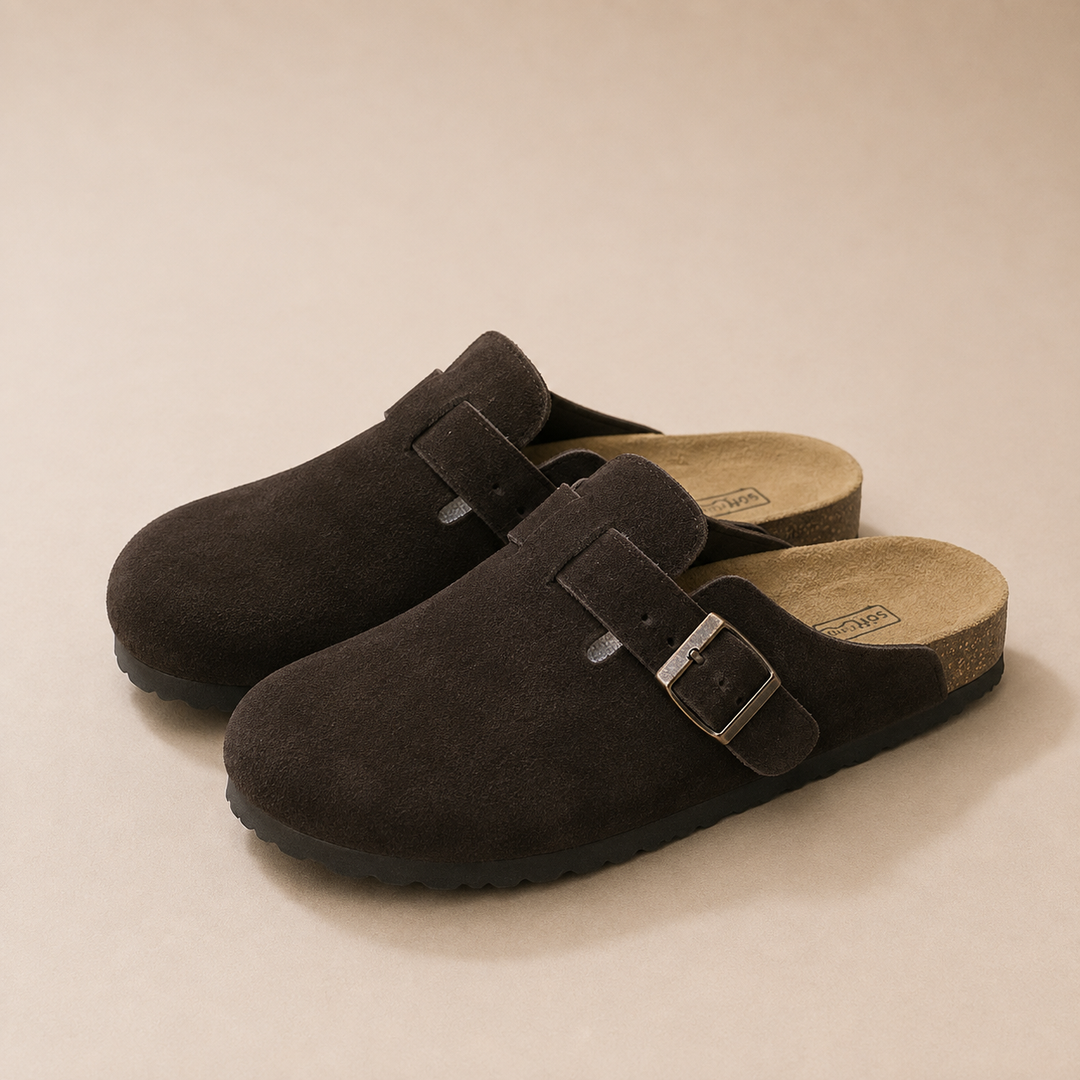 Premium Suède Clogs